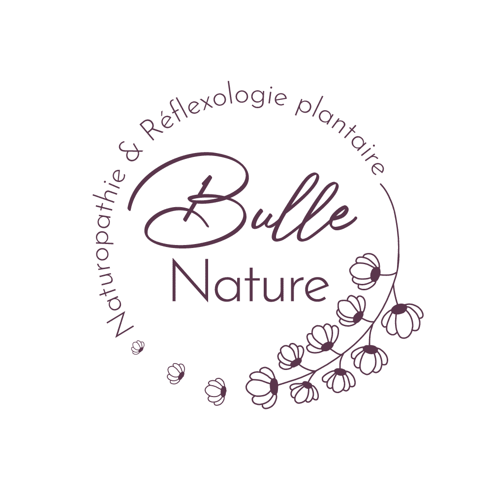 Logo de Bulle Nature, Réflexologie plantaire et Naturopathie à Fougères
